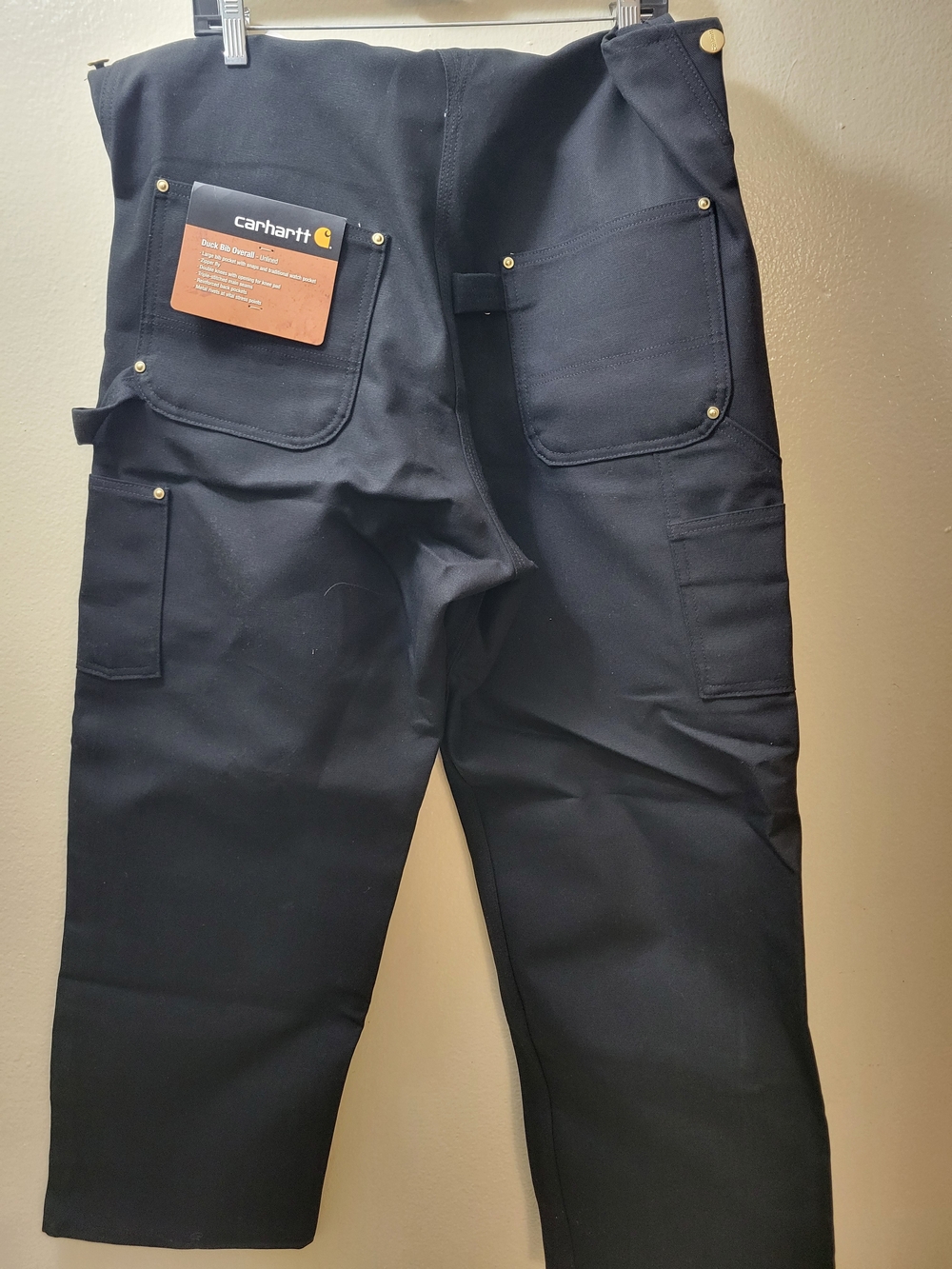 Carhartt Men's Bib Overall - Durable Utility Trousers